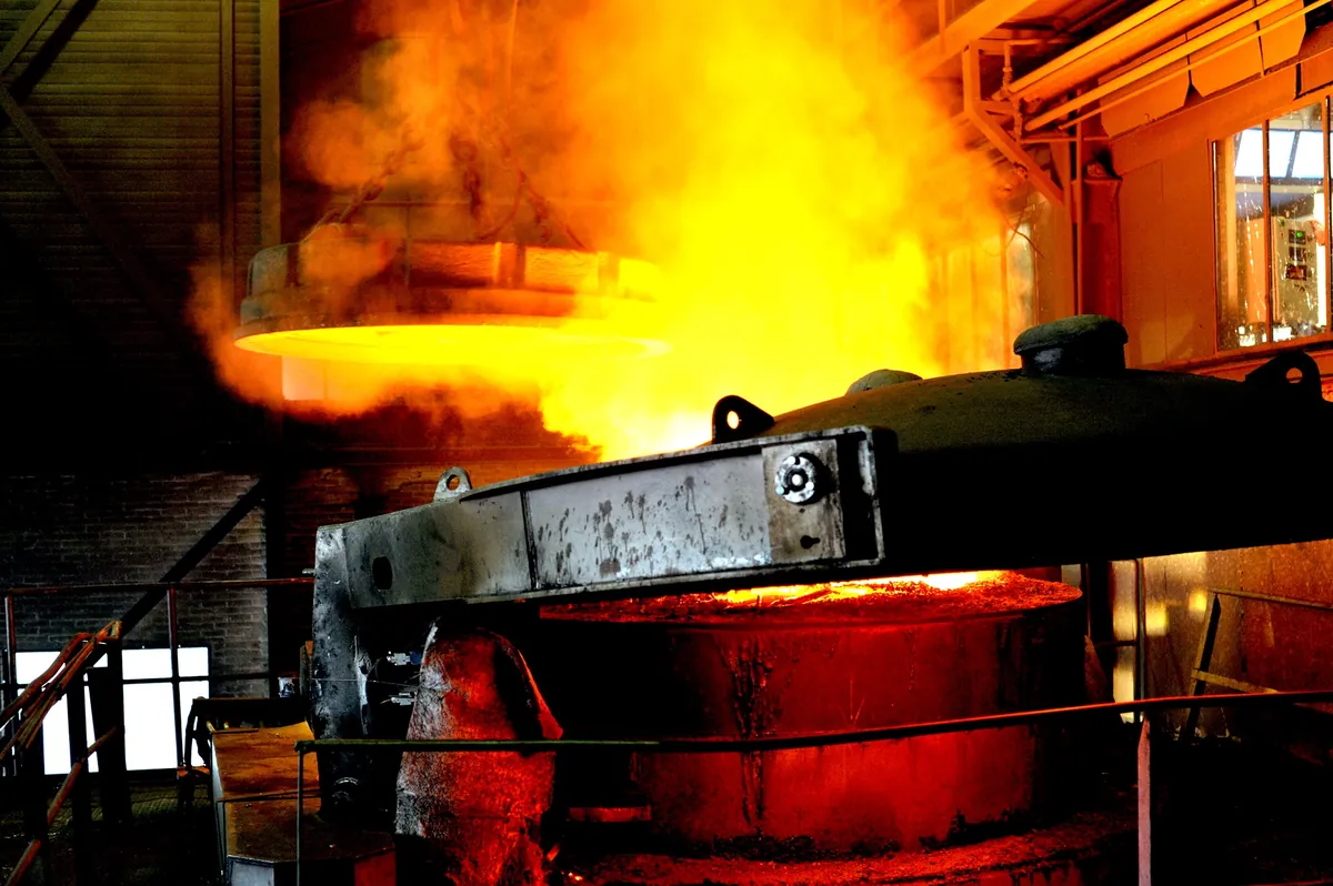 Manufacturing-platform voor een gieterij